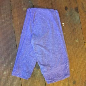 Lularoe purple leggings one size
